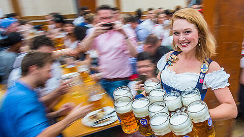Das Oktoberfest ist Anziehungspunkt für Touristen aus aller Welt.