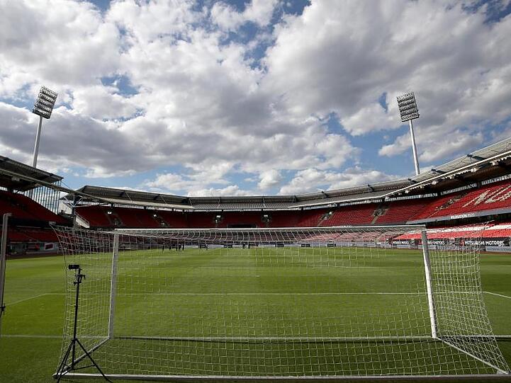 Blick ins Max-Morlock-Stadion. Foto: Daniel Karmann/dpa/Archivbild