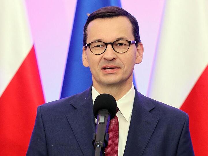 "Die Verträge werden von den Mitgliedstaaten geschaffen, und sie bestimmen, wo für die Organe der EU die Kompetenzgrenzen liegen", sagt Mateusz Morawiecki.