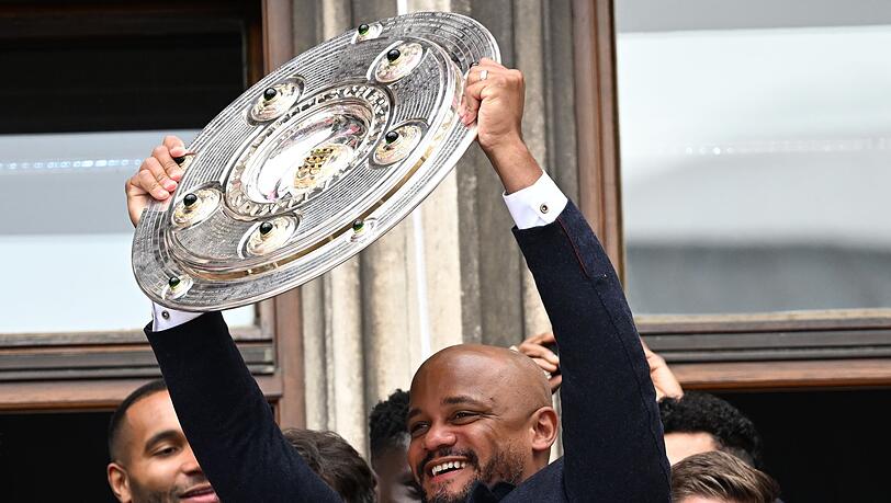 Will wieder Meistermacher sein: Bayern-Coach Vincent Kompany. (Archivbild) Will wieder Meistermacher sein: Bayern-Coach Vincent Kompany. (Archivbild)