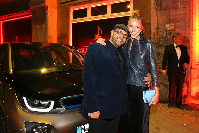 Esther Seibt mit Freund David Hason