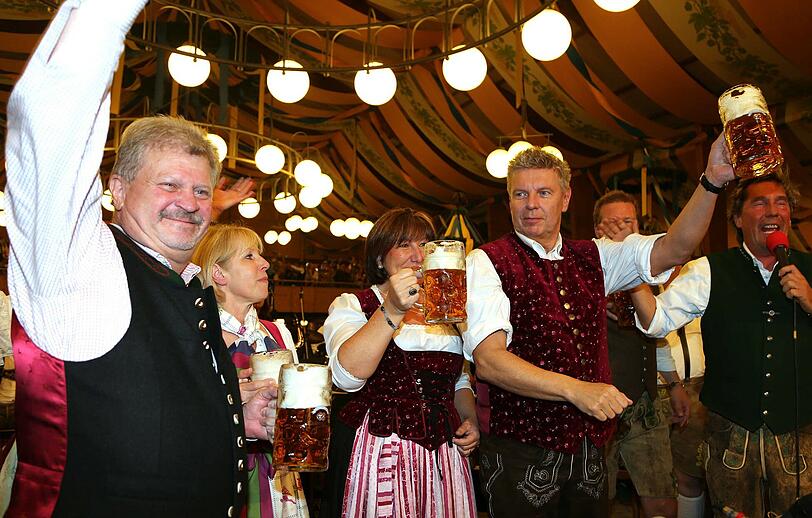 Oberbürgermeister Dieter Reiter verabschiedet das 181. Oktoberfest in der Bräurosl.