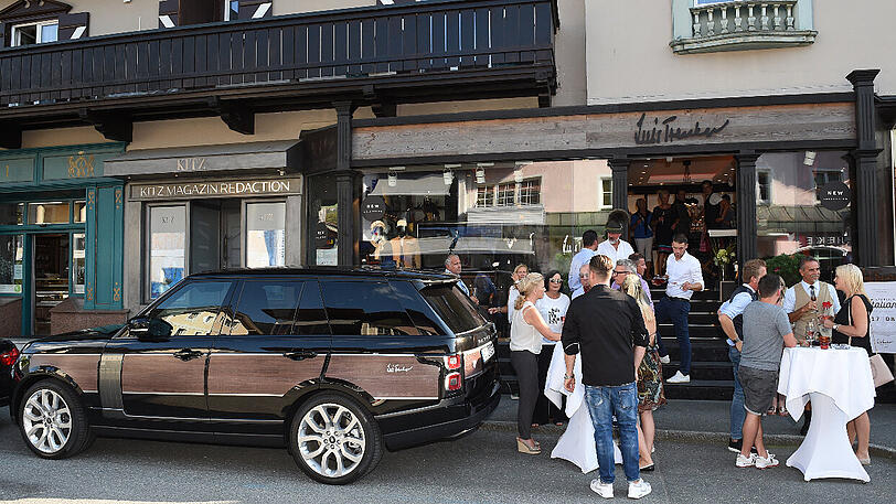 Luis_Trenker Store Opening in Kitzbühel.