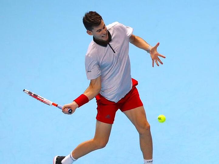 Dominic Thiem konnte seine Minimalchance in London nicht nutzen.