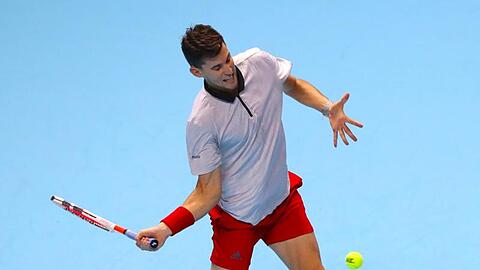 Dominic Thiem konnte seine Minimalchance in London nicht nutzen.