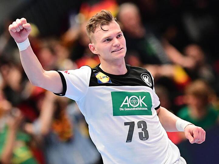 Timo Kastening machte gegen Weißrussland ein ganz starkes Spiel.