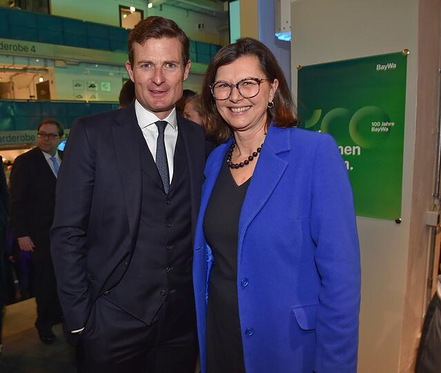 Marcus Pöllinger und Ilse Aigner