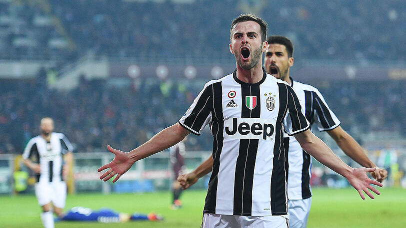 Hat mittlerweile einen Marktwert von 38 Millionen Euro: Juventus-Star Miralem Pjanic.