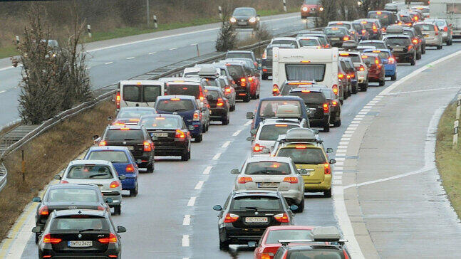 Blick auf die A3. (Archivbild)