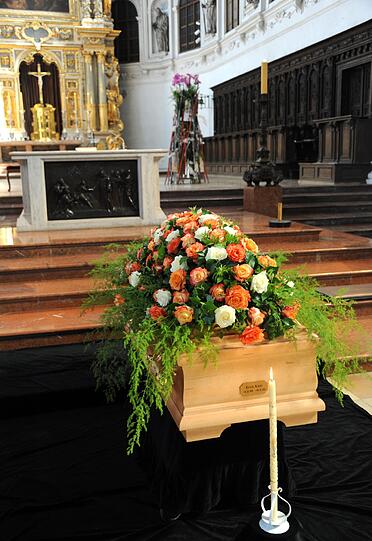Das Requiem für Münchens ehemaligen OB Erich Kiesl: Die Bilder von der Trauerfeier