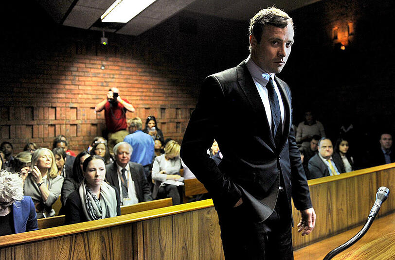 Oscar Pistorius wurde zu 13 Jahren und fünf Monaten verurteilt.