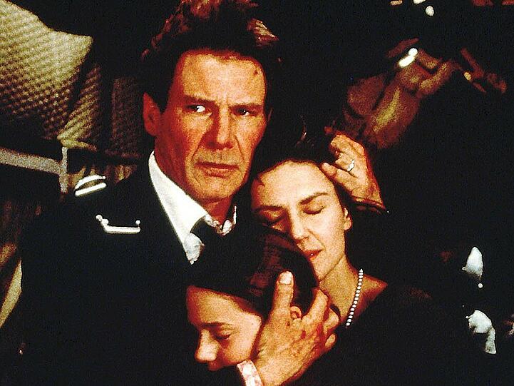 Präsident James Marshall (Harrison Ford) muss seine Familie beschützen