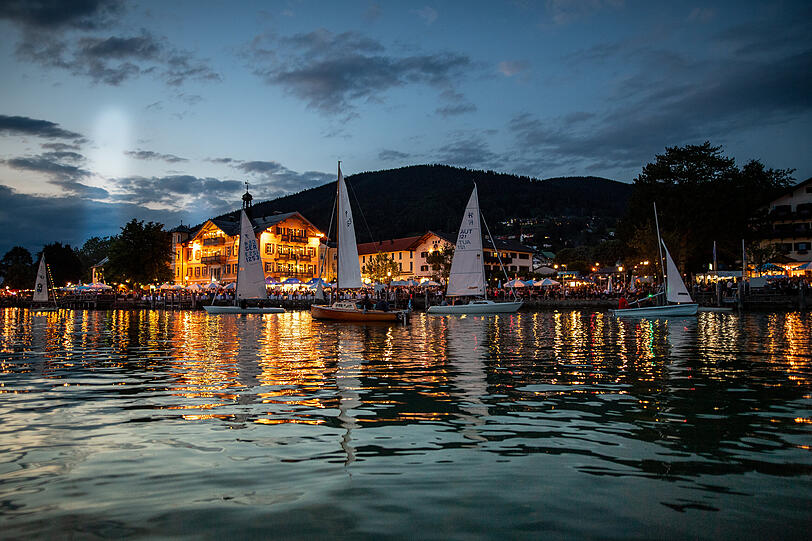 Immer ein beliebtes Event: das Seefest in Tegernsee.