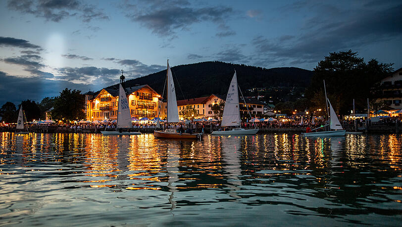 Immer ein beliebtes Event: das Seefest in Tegernsee.