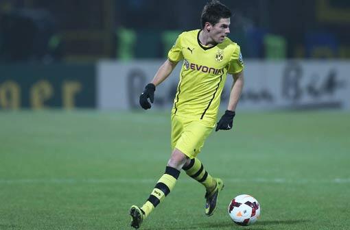 Dortmunds Jungstar Jonas Hofmann im Spiel gegen den 1. FC Saarbrücken.