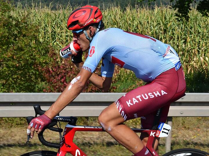 Der Deutsche Nils Politt vom Team Katusha Alpecin gehört zu den Favoriten.