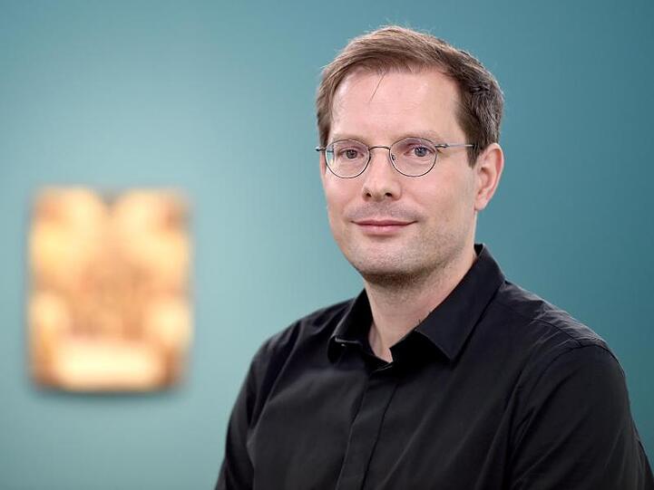 Lutz Rickelt, Leiter des Ikonen-Museums Recklinghausen.