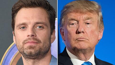 "Captain America"-Star Sebastian Stan hat sich für "The Apprentice" in den jungen Donald Trump verwandelt.