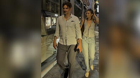 Gigi Hadid und Bradley Cooper in Paris im Juni 2025.