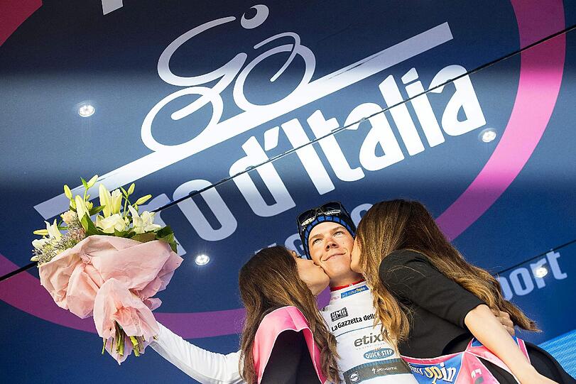 Bob Jungels fährt jetz in Rosa.