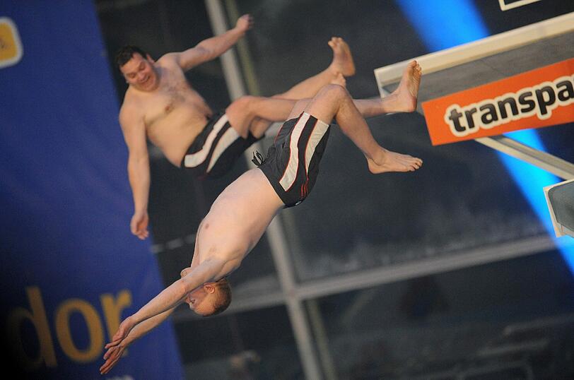 Raabs Turmspringen 2012: Die besten Bilder