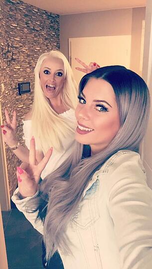 Daniela Katzenberger und Jennifer Frankhauser