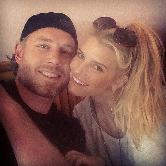 Verliebt: Eric Johnson und Jessica Simpson
