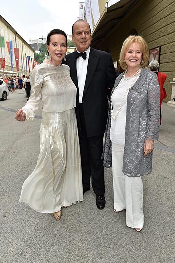 Alexandra Kauka mit Mann Sterling Morton Hamil und Yvonne von Hessen