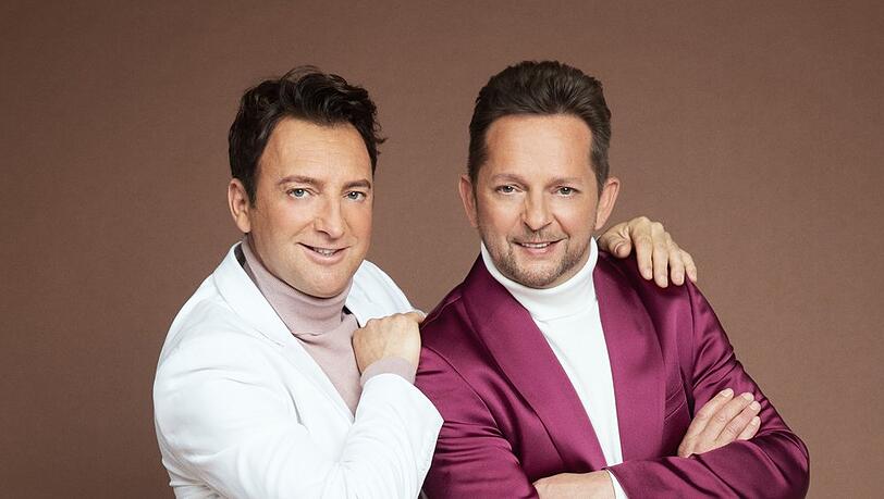 Freddy Malinowski (li.) und Martin Hein stehen seit 25 Jahren gemeinsam auf der Bühne.