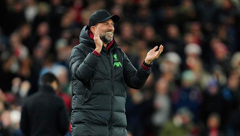 Liverpool-Coach Jürgen Klopp ist auch ohne Tabellenführung zufrieden.
