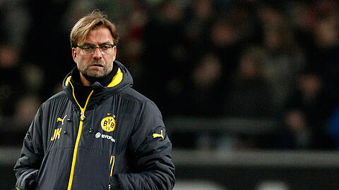 Jürgen Klopp und der BVB starten am Wochenende von Platz 17 in die Rückrunde.
