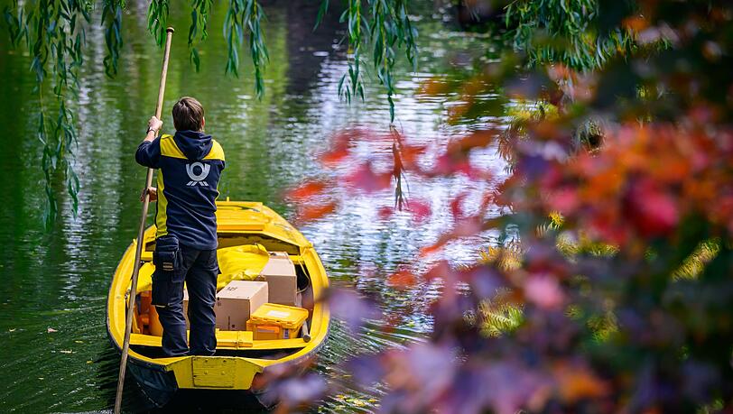 Der Postkahn im Spreewald geht in die Winterpause.