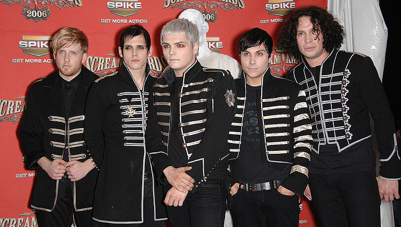2013 legte die US-Band My Chemical Romance eine Pause ein, jetzt meldet sie sich in Deutschland zurück 2013 legte die US-Band My Chemical Romance eine Pause ein, jetzt meldet sie sich in Deutschland zurück