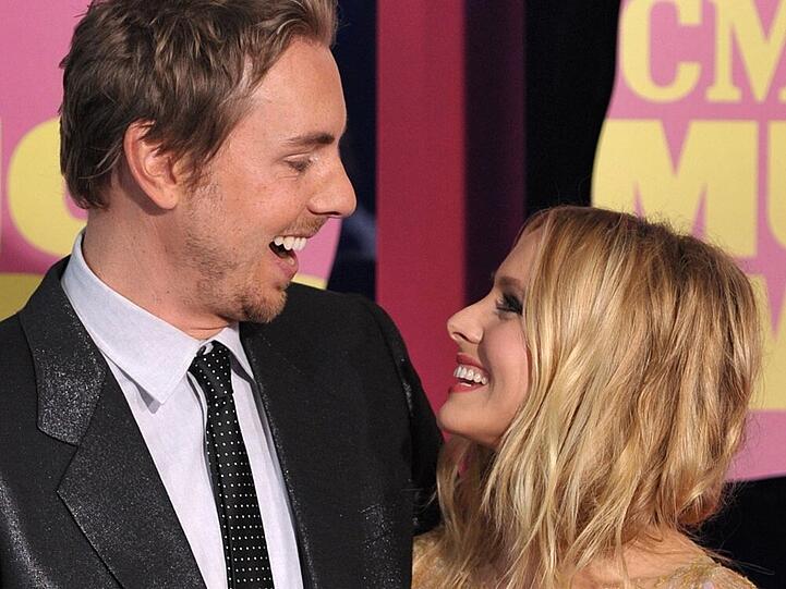 Seit November 2007 ein Paar: Kristen Bell und Dax Shepard