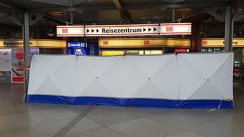 Die Bundespolizei sperrte am Freitagvormittag einen Bereich des Hauptbahnhofs wegen eines verdächtigen Gegenstandes.