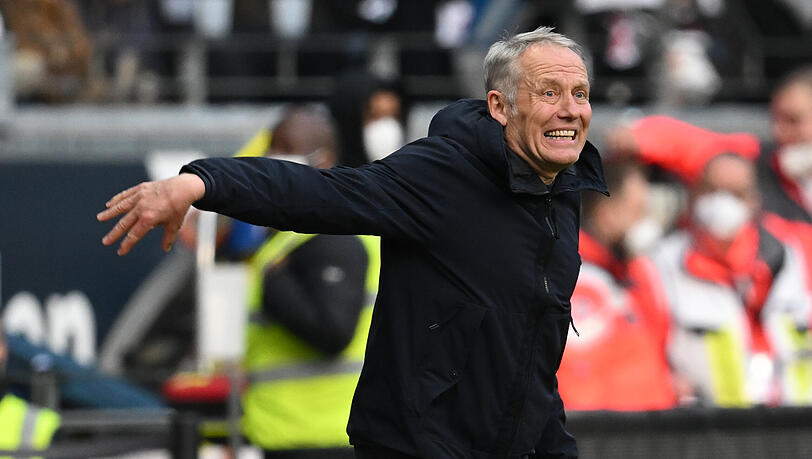 Freiburg-Trainer Christian Streich.