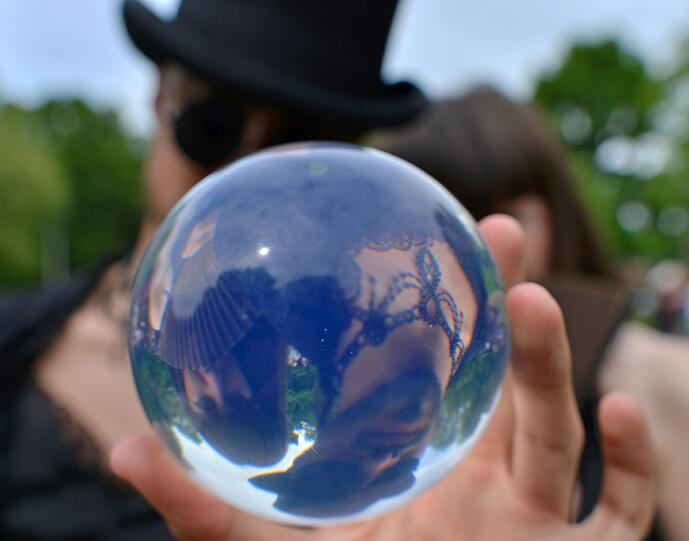 Das viktorianische Picknick auf dem Wave Gotik Treffen in Leipzig.