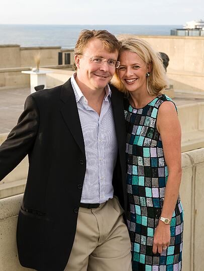 Der Niederländische Hof veröffentlichte am Mittwoch neue Bilder aus Frisos Leben. Hier der Prinz mit seiner Frau Mabel im Jahr 2008.