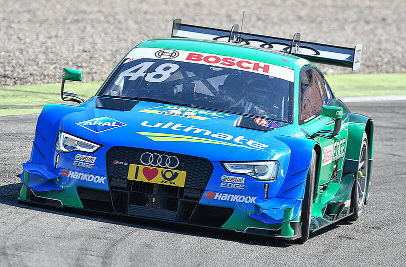 Einer der wenigen, die unbeschadet ins Ziel kamen - und das als erster: Edoardo Mortara.