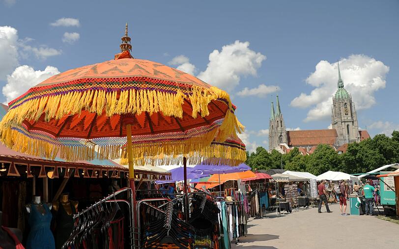 Afrika liegt bis Sonntag neben der Paulskirche.