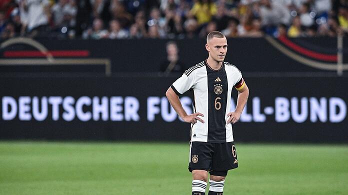 Neue Frisur, alte Sorgen: DFB-Kapitän Joshua Kimmich.