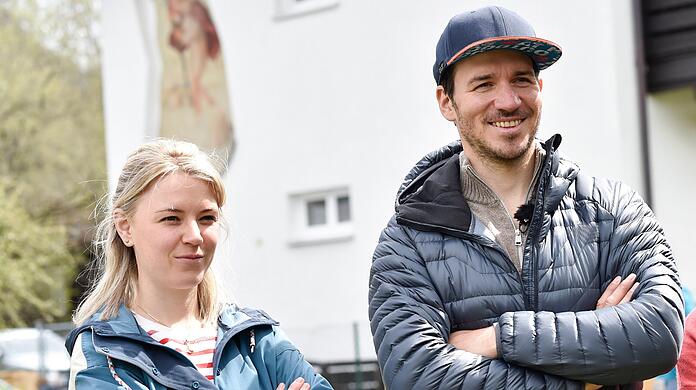 Miriam und Felix Neureuther.