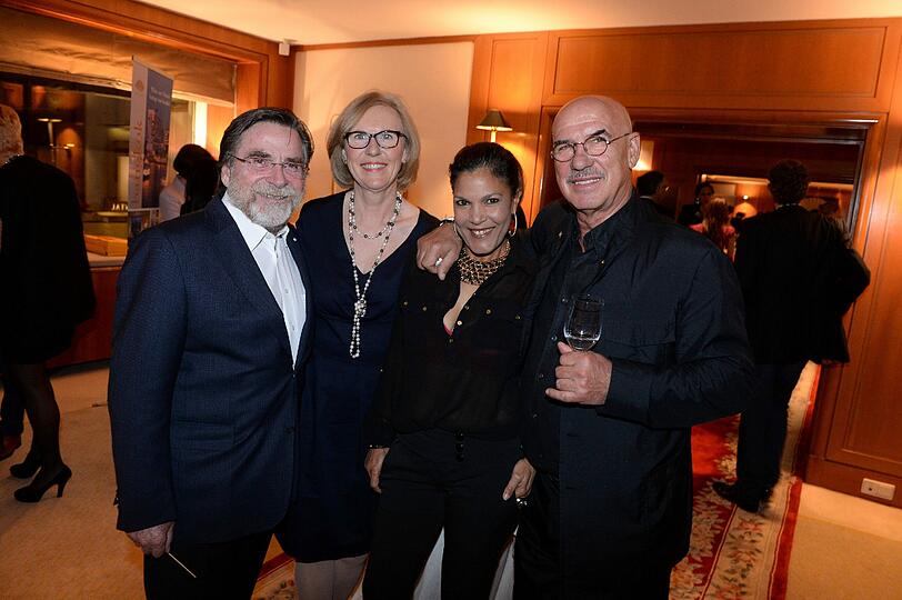Schauspieler Elmar Wepper und Frau Anita, Schauspieler Otto Retzer und Frau Shirley Retzer