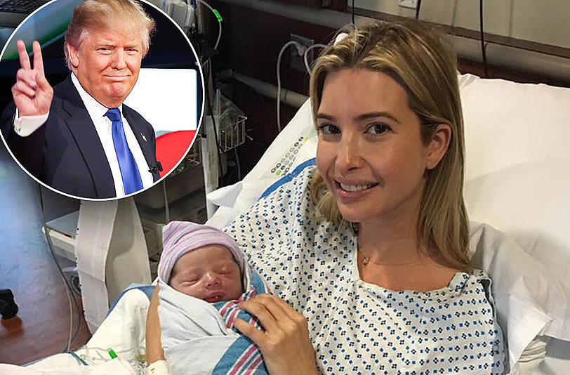 Donald Trumps Tochter Ivanka präsentiert stolz ihren neugeborenen Sohn Theodore James