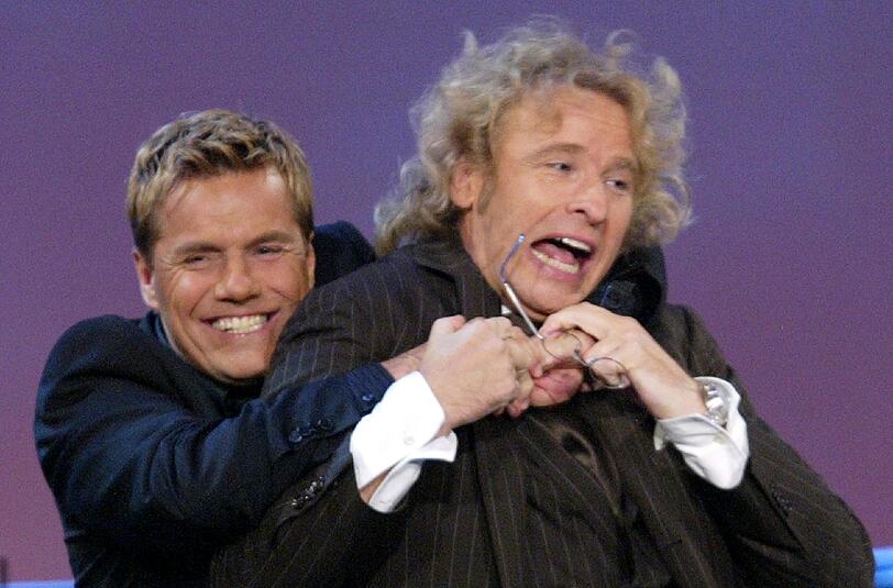 Laut Thomas Gottschalk unterwirft Dieter Bohlen alles dem Ziel, selber gut auszusehen.