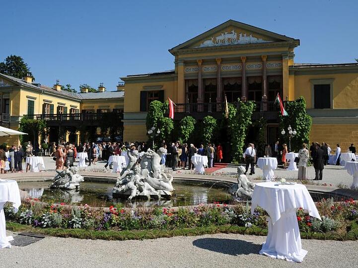 Bad Ischl im Salzkammergut in Österreich wird eine der Europäischen Kulturhauptstädte 2024.