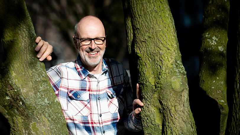 Der Wald ist seine Leidenschaft: Förster und Bestsellerautor Peter Wohlleben. Er ist überzeugt, dass wir mit Wäldern das Klima lokal beeinflussen können.