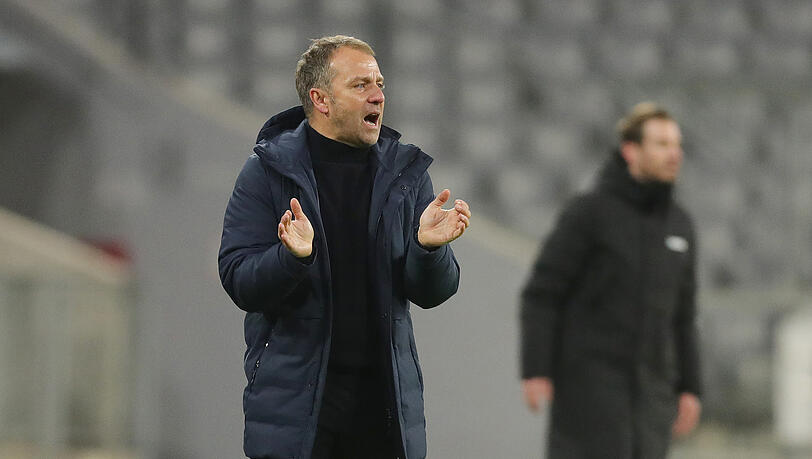Bayern-Trainer Hansi Flick muss seine Spieler wachrütteln. Bayern-Trainer Hansi Flick muss seine Spieler wachrütteln.