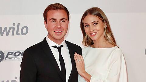 Mario Götze und Ann-Kathrin Götze haben einen Sohn namens Rome. Ob der Kleine wohl auch Fußballprofi wird?