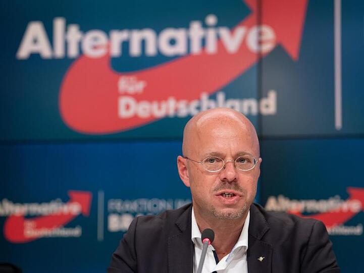 Andreas Kalbitz, Fraktionsvorsitzender der Brandenburger AfD, gilt neben Björn Höcke als wichtigster Vertreter des rechtsnationalen "Flügels".